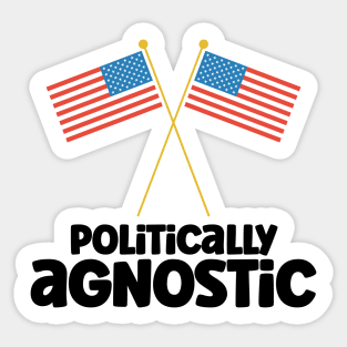 Politically Agnostic Sticker